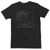 Men's La Rosa Rose Line Art Tee