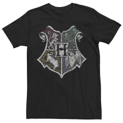 Men's Harry Potter Hand Drawn Crest Tee
