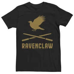 Men's Harry Potter Ravenclaw Crossed Wands Logo Tee