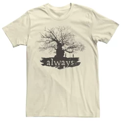 Men's Harry Potter Always Tree Silhouette Tee