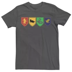 Men's Harry Potter Hogwarts House Shields Tee