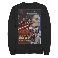 Men's Star Wars: The Rise Of Skywalker Rey Legend Poster Sweatshirt