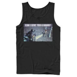 Men's Star Wars Darth Vader Luke Skywalker Can I Give You A Hand Tank