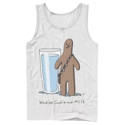 Men's Star Wars Chewbacca Wookiee Cookie And Milk Tank