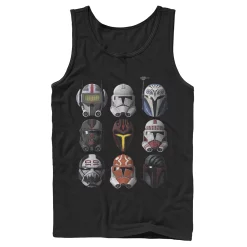 Men's Star Wars: The Clone Wars Clone Helmets Tank
