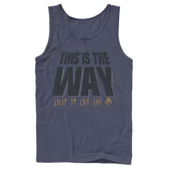 Men's Star Wars The Mandalorian This Is The Way Fade Tank