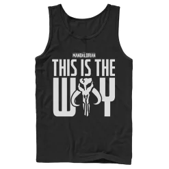 Men's Star Wars The Mandalorian This Is The Way Mythosaur Block Tank
