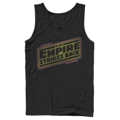 Men's Star Wars The Empire Strikes Back Vintage Logo Tank