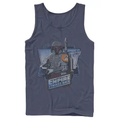 Men's Star Wars The Empire Strikes Back Boba Fett Vintage Portrait Tank