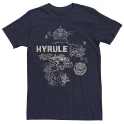 Men's Nintendo The Legend Of Zelda Hyrule Map Tee