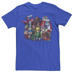 Men's Nintendo The Legend Of Zelda Wind Walker Group Portrait Tee