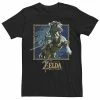 Men's Zelda Breath Of The Wild Patterned Poster Tee