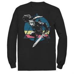 Men's Nintendo The Legend Of Zelda Triforce Link Overlay Tee