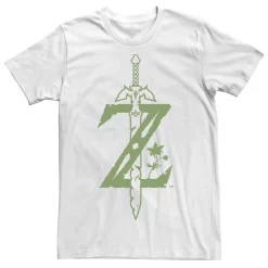 Men's Zelda Breath Of The Wild Z Logo Tee