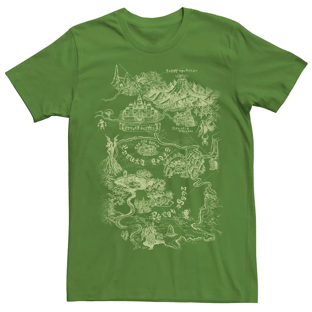 Men's Zelda Hyrule Map Tee - Image 2