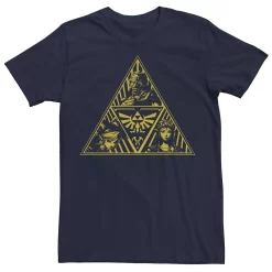 Men's Nintendo The Legend Of Zelda Triforce Portrait Fill Tee