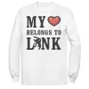 Men's Nintendo The Legend Of Zelda My Heart Belongs to Link Tee
