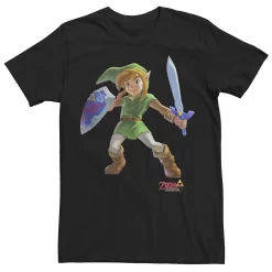 Men's Nintendo Zelda A Link Between Worlds Portrait Tee