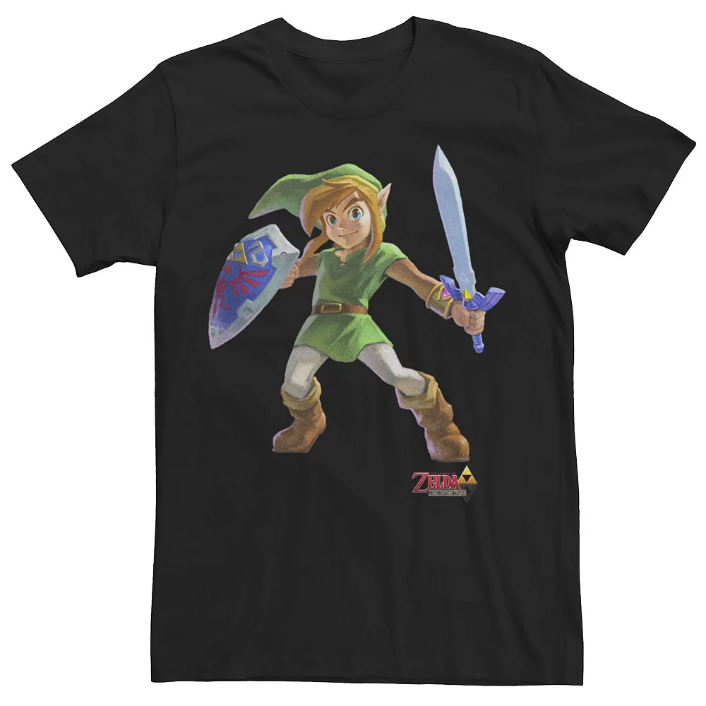 Men's Nintendo Zelda A Link Between Worlds Portrait Tee