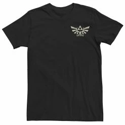 Men's The Legend Of Zelda Hyrule Crest And Map Tee