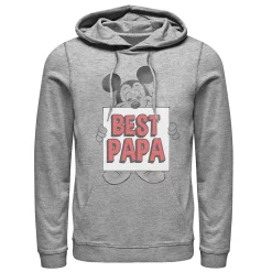 Men's Disney Mickey Mouse Best Papa Hoodie