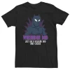 Big & Tall Marvel Father's Day Black Panther Wakandan Dad Comic Pop Tee