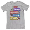 Big & Tall Marvel Hulk Captain America Thor Iron Man This Dad Is Panels Tee
