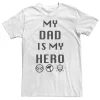 Big & Tall Marvel Avengers "My Dad Is My Hero" Tee