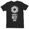 Big & Tall Star Wars Empire's Best Dad Empire Logo Tee