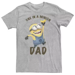 Big & Tall Despicable Me Minions "One In A Minion Dad" Tee