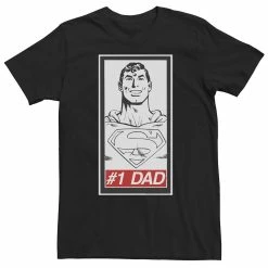 Big & Tall DC Comics Superman "#1 Dad" Tee