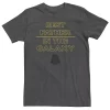 Big & Tall Star Wars Darth Vader "Best Father In The Galaxy" Tee
