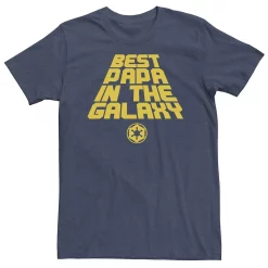 Big & Tall Star Wars "Best Papa In The Galaxy" Tee