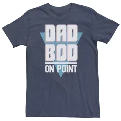 Big & Tall "Dad Bod On Point" Father's Day Tee