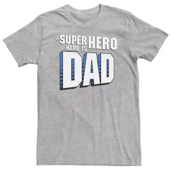 Big & Tall Father's Day "My Superhero Name Is Dad" Tee