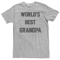 Big & Tall "Worlds Best Grandpa" Tee
