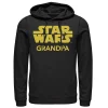 Men's Star Wars Grandpa Classic Title Logo Hoodie