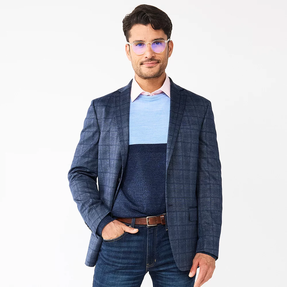 Men's Apt. 9® Premier Flex Slim-Fit Knit Sport Coat - Image 10