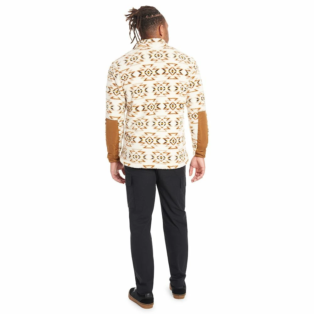Men's Hurley Printed Sherpa Jacket - Image 3