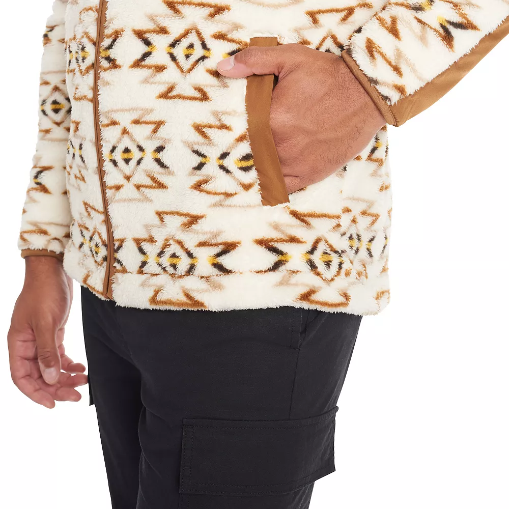 Men's Hurley Printed Sherpa Jacket - Image 7