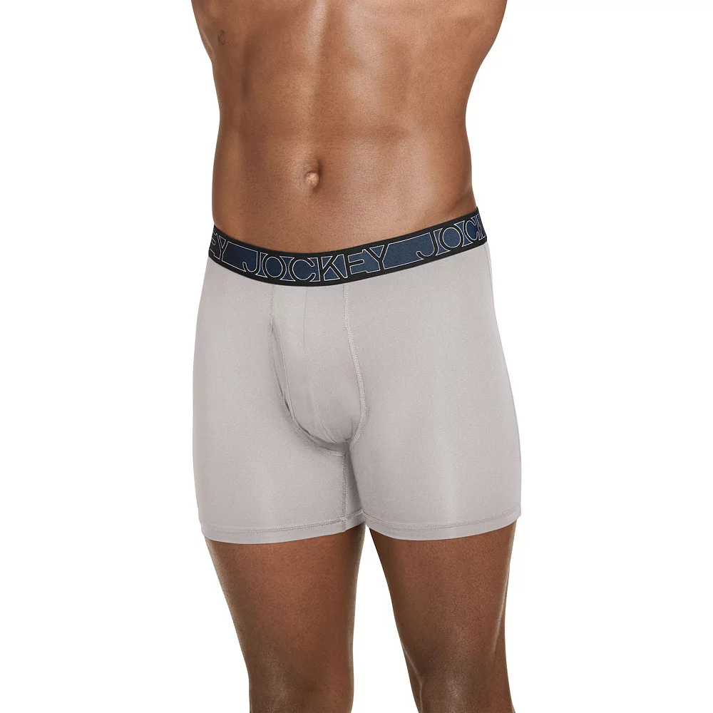 Men's Jockey 3-Pack Active Microfiber 5" Boxer Briefs - Image 11