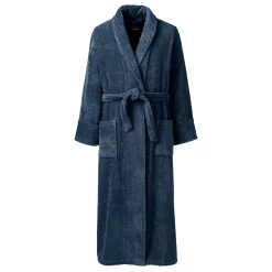 Men's Lands' End Full-Length Turkish Terry Robe