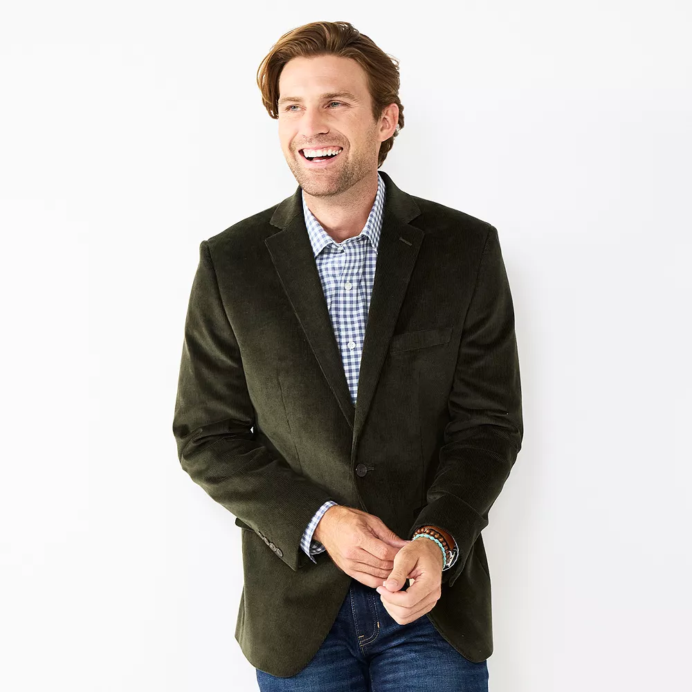 Men's Apt. 9® Premier Flex Slim-Fit Corduroy Sport Coat