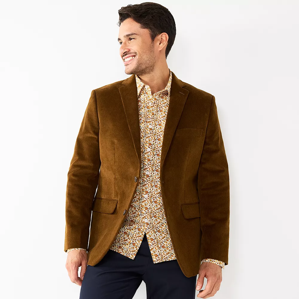 Men's Apt. 9® Premier Flex Slim-Fit Corduroy Sport Coat - Image 3