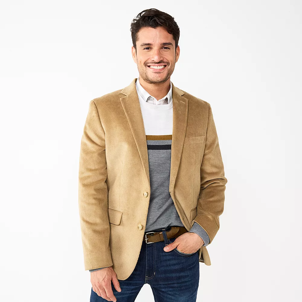 Men's Apt. 9® Premier Flex Slim-Fit Corduroy Sport Coat - Image 2