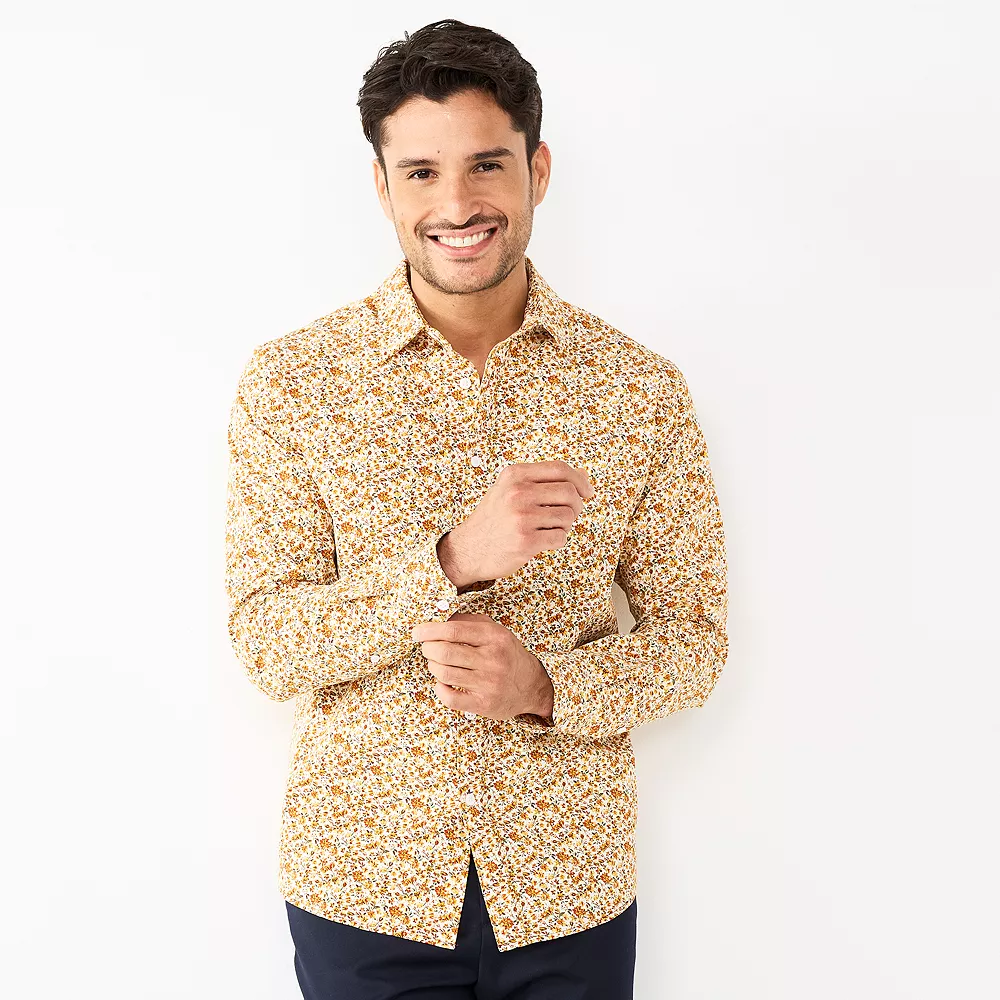 Men's Apt. 9® Slim Untucked-Fit Athleisure Tech Shirt - Image 5