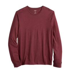 Men's Sonoma Goods For Life® Adaptive & Easy Dressing Long Sleeve Crew Tee