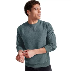Men's Hanes Tri-Blend French Terry Sweatshirt