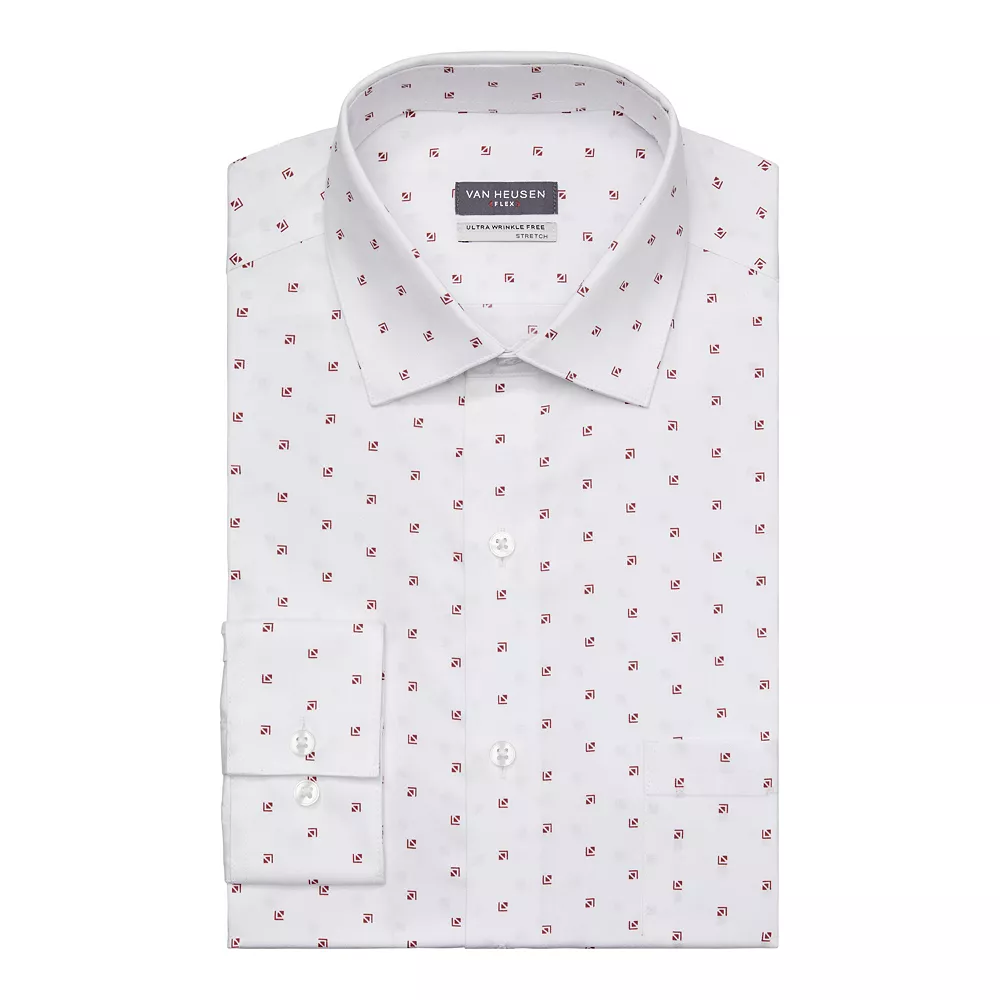 Men's Van Heusen Ultra Wrinkle-Free Regular-Fit Dress Shirt
