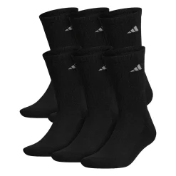 Men's adidas 6-pack Athletic Cushioned Crew Socks